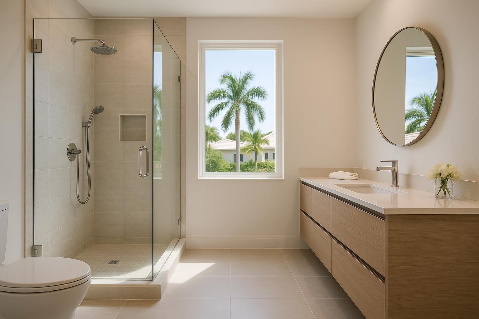Bathroom Remodeling service by Apex House Construction